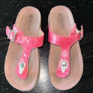 Sprox Frisco Reptile Embossed Sandal girls SZ 2 gently used